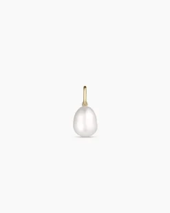 gorjana 14k Gold Pearl Charm 14k Solid Gold Online