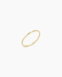 gorjana 14k Gold Rose Delicate Ring 14k Solid Gold Hot