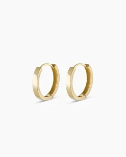 gorjana 14k Gold Rose Hoops 14k Solid Gold Outlet