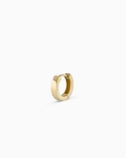 gorjana 14k Gold Rose Single Huggie 14k Solid Gold Clearance