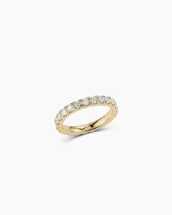 gorjana Lab Grown Diamond Eternity Ring 2.6mm 14k Solid Gold Online