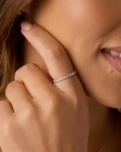 gorjana Lab Grown Diamond Eternity Ring 2mm Outlet