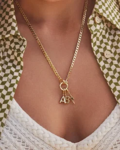 gorjana Lightning Parker Charm 18k Gold Plated Best