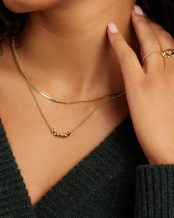 gorjana Lou Heart Necklace 18k Gold Plated Online