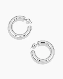 gorjana Lou Statement Hoops Fashion
