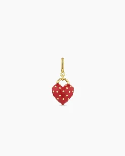 gorjana Love Stud Parker Charm 18k Gold Plated Best