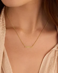 gorjana Mama Wilder Necklace 18k Gold Plated Hot