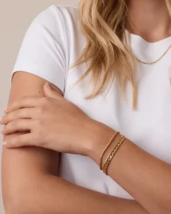 gorjana Marin Bracelet 18k Gold Plated Fashion