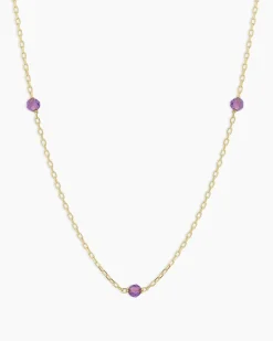 gorjana Newport Birthstone Necklace Outlet