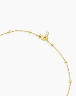 gorjana Newport Chain Necklace 18k Gold Plated Online