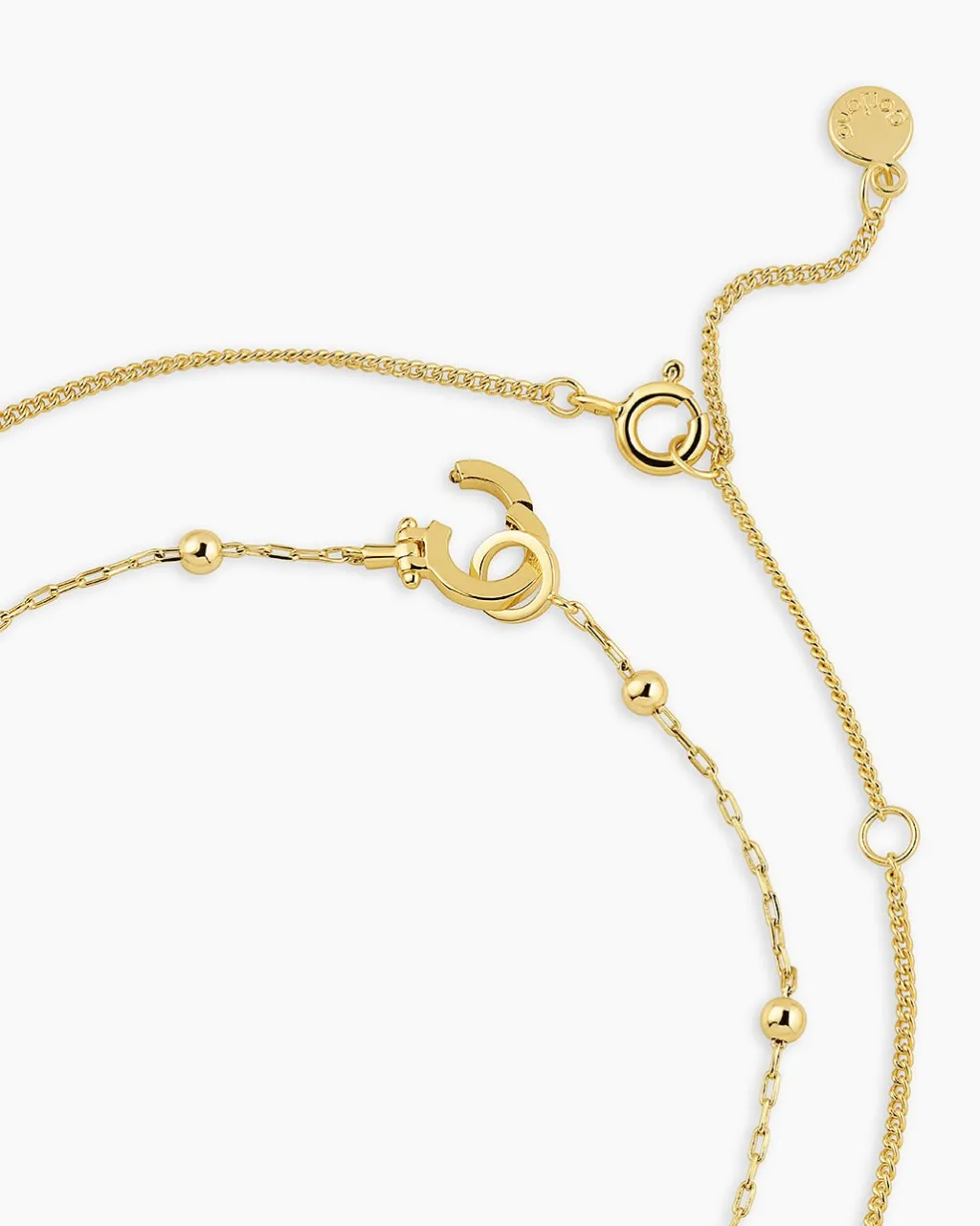 gorjana Newport Layering Set 18k Gold Plated Fashion