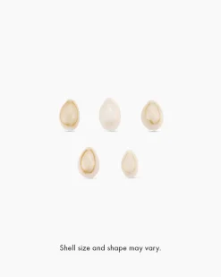 gorjana Ocean Mini Charm Necklace 18k Gold Plated Outlet