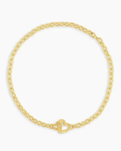 gorjana Parker Heart Mini Bracelet Outlet