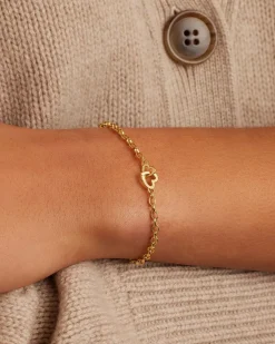 gorjana Parker Heart Mini Bracelet Outlet