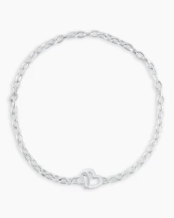 gorjana Parker Heart Mini Bracelet Outlet