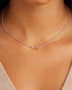 gorjana Parker Heart Mini Necklace Clearance