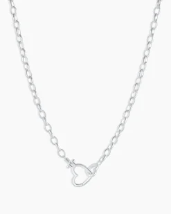 gorjana Parker Heart Necklace Hot