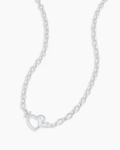 gorjana Parker Heart Necklace Hot