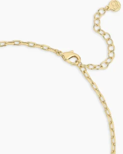 gorjana Parker Link Necklace 18k Gold Plated Fashion