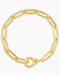 gorjana Parker XL Bracelet 18k Gold Plated Fashion