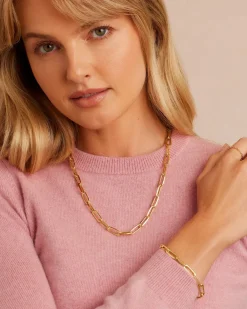 gorjana Parker XL Bracelet 18k Gold Plated Fashion