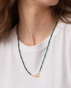 gorjana Power Gemstone Long Beaded Necklace Discount