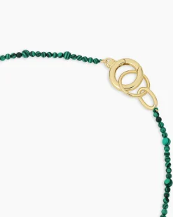 gorjana Power Gemstone Long Beaded Necklace Discount