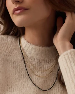 gorjana Power Gemstone Long Beaded Necklace Discount