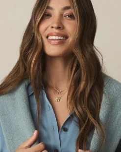 gorjana Put a Bow on it Necklace 18k Gold Plated Best
