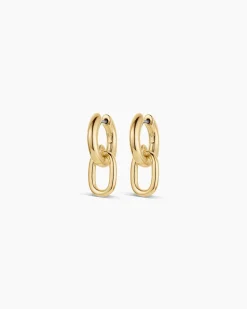 gorjana Put a Charm on It Huggies 18k Gold Plated Sale