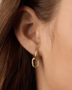 gorjana Put a Charm on It Huggies 18k Gold Plated Sale
