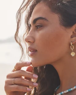 gorjana Put a Charm on It Huggies 18k Gold Plated Sale
