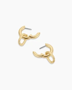 gorjana Put a Charm on It Huggies 18k Gold Plated Sale