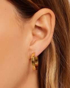 gorjana Rose Hoops Hot