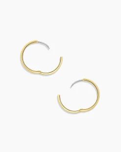 gorjana Rose Hoops Hot