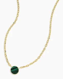 gorjana Rose Marble Coin Necklace Clearance