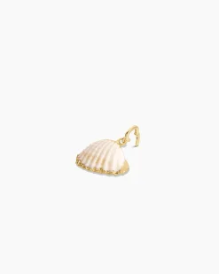 gorjana Scallop Shell Parker Charm 18k Gold Plated Fashion
