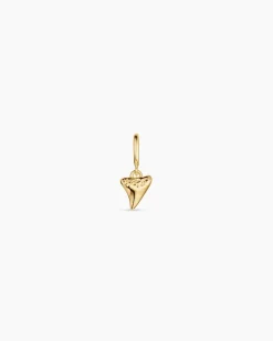 gorjana Shark Tooth Parker Charm 18k Gold Plated Best