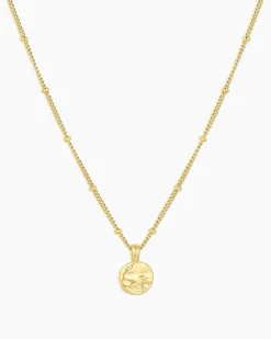 gorjana Shorebreak Necklace 18k Gold Plated Hot