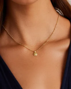 gorjana Shorebreak Necklace 18k Gold Plated Hot