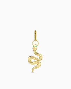 gorjana Snake Statement Charm 18k Gold Plated Best