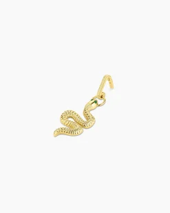 gorjana Snake Statement Charm 18k Gold Plated Best