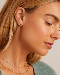 gorjana Star Single Stud 18k Gold Plated Best