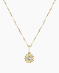gorjana Sun Birthstone Charm Necklace Best