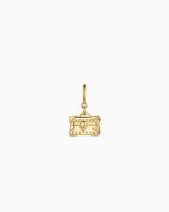 gorjana Trunk Parker Charm 18k Gold Plated Outlet