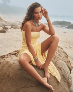 gorjana Turquoise Cove Necklace 18k Gold Plated Discount