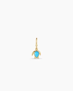 gorjana Turtle Parker Charm 18k Gold Plated Discount