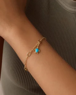 gorjana Turtle Parker Charm 18k Gold Plated Discount