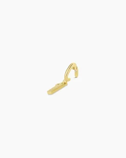 gorjana Varsity Numbers Parker Charm 18k Gold Plated Fashion