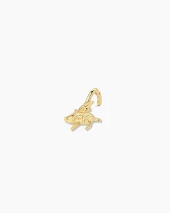 gorjana When Pigs Fly Parker Charm 18k Gold Plated Best